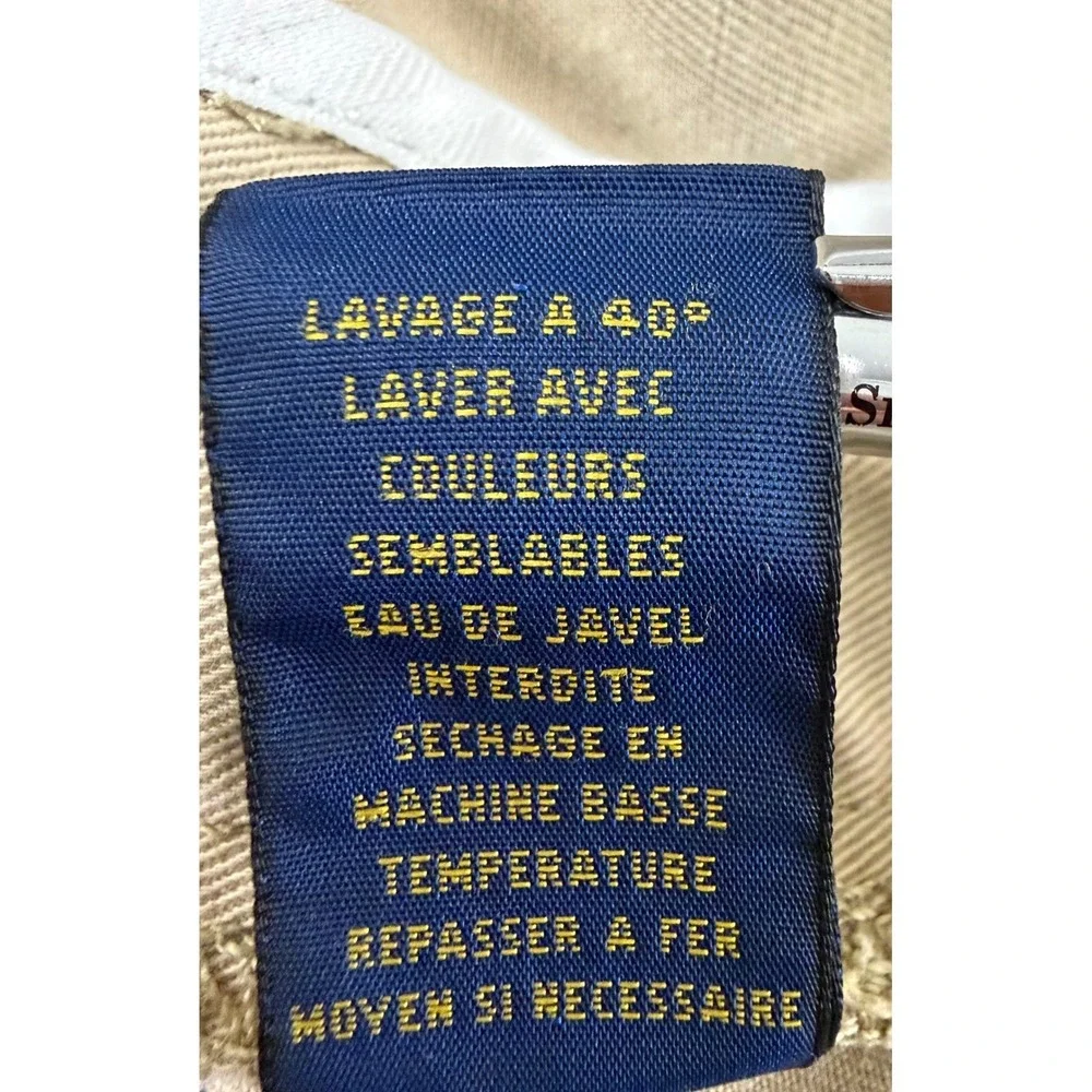 Polo Ralph Lauren cargo‎ shorts Men's Size 35 khaki 100% Cotton